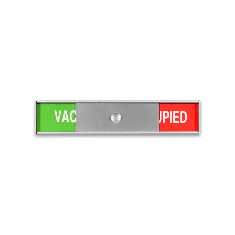 VACANT / OCCUPIED SIGN -Skilt - 150 x 30 mm