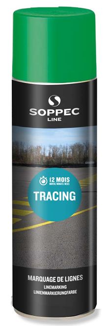 Hovedbilde Soppec merkespray for asfalt og betong 500 ml Grønn