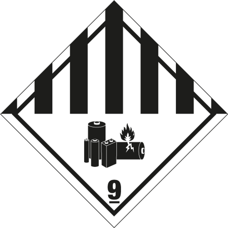 Faredessel Klasse 9A - Litiumbatterier