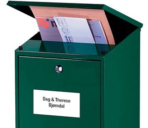 Graverte plastskilt