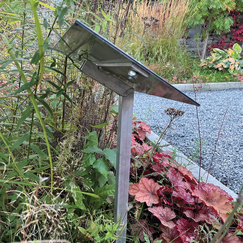 Jordspyd for A3 skilt - 70 cm høyde CC 260 mm