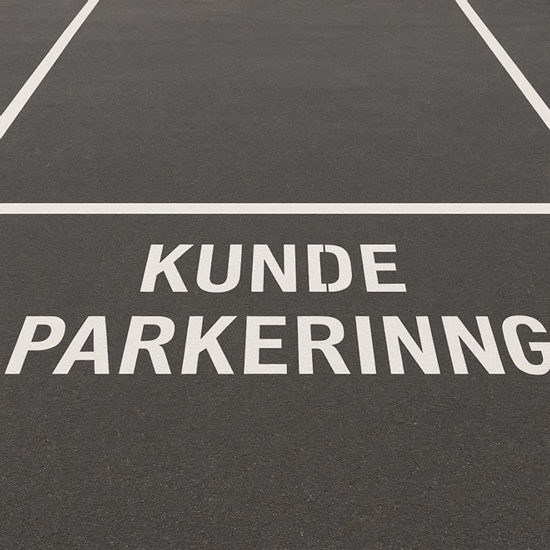 Sjablong - Kundeparkering