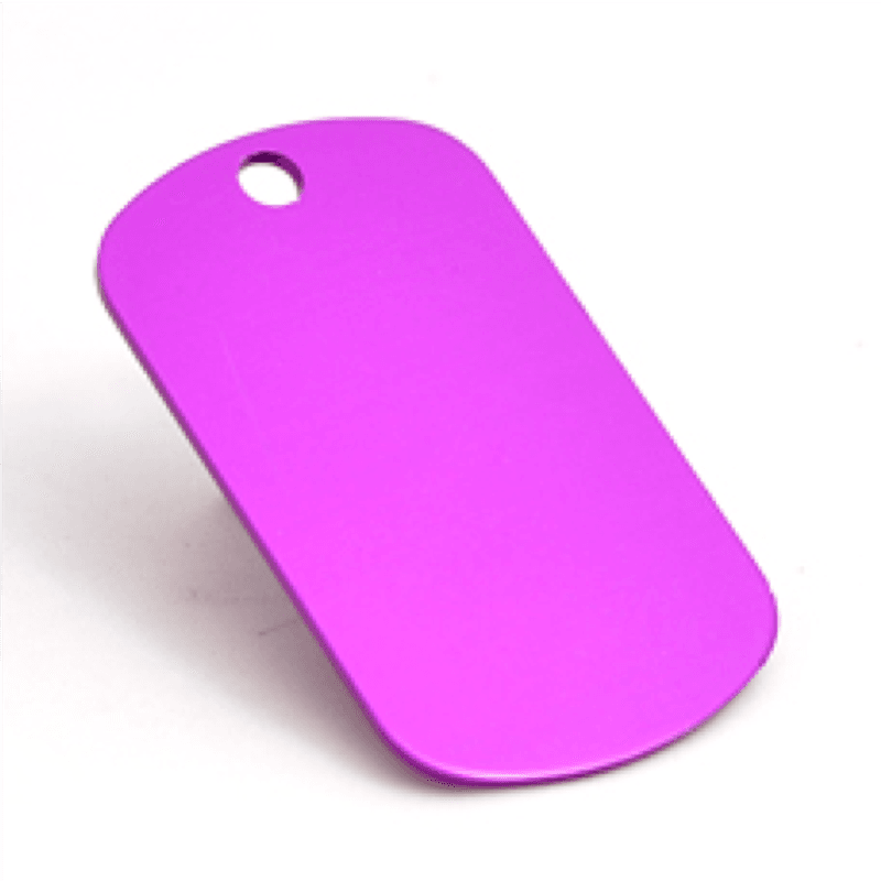  Dog Tag – gravert militær ID-tag i aluminium